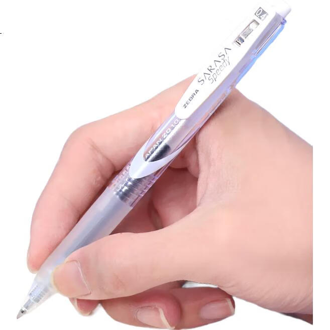 ZEBRA Ручка гелевая Speedy Quick Writing Pen JJSZ33, 0.4 мм, черный, 5 шт.