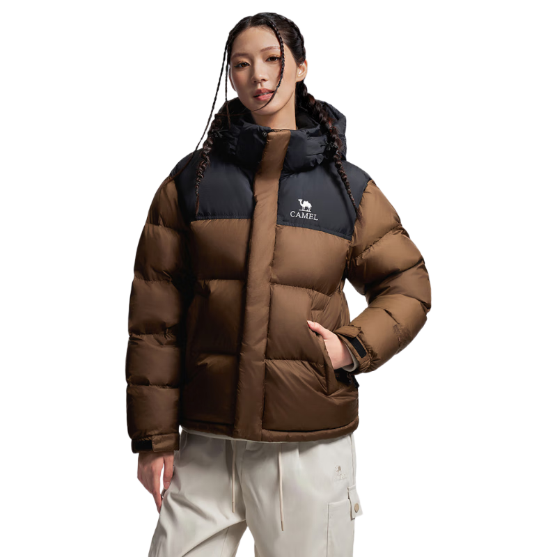 CAMEL Dilireba Edition Feather God PRO Women's Goose Down Winter Windproof Puffer Jacket Unisex