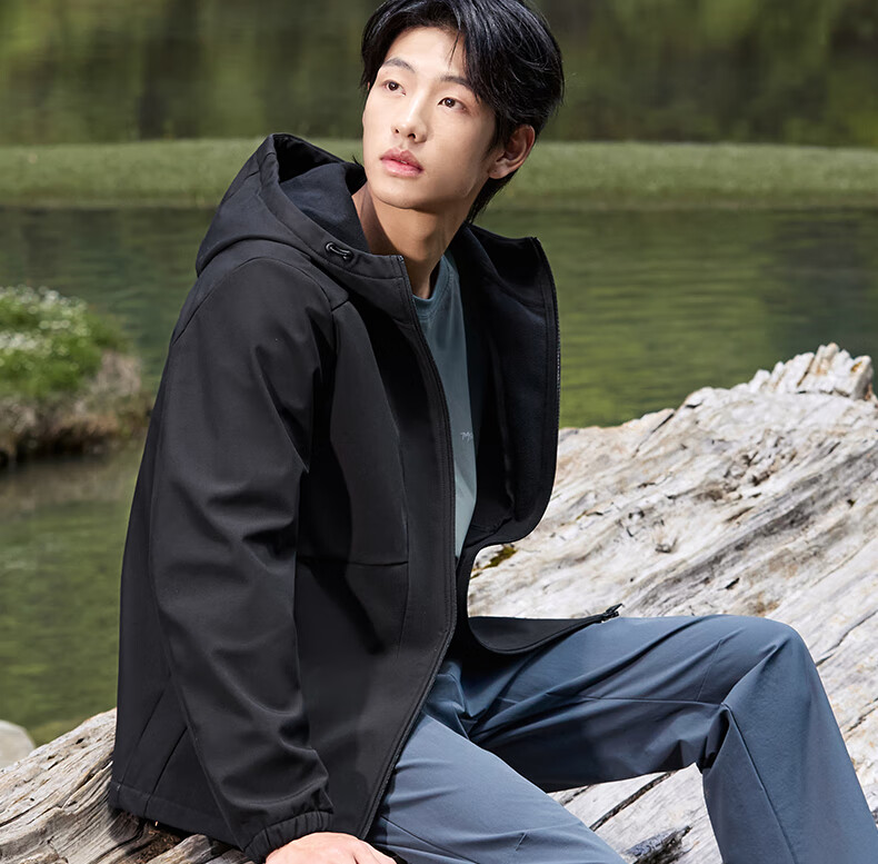 361° Men's Autumn Winter New Three-Protection Fleece-Lined Sports Casual Jacket Windbreaker Fleece Coat 652544605D-3 2