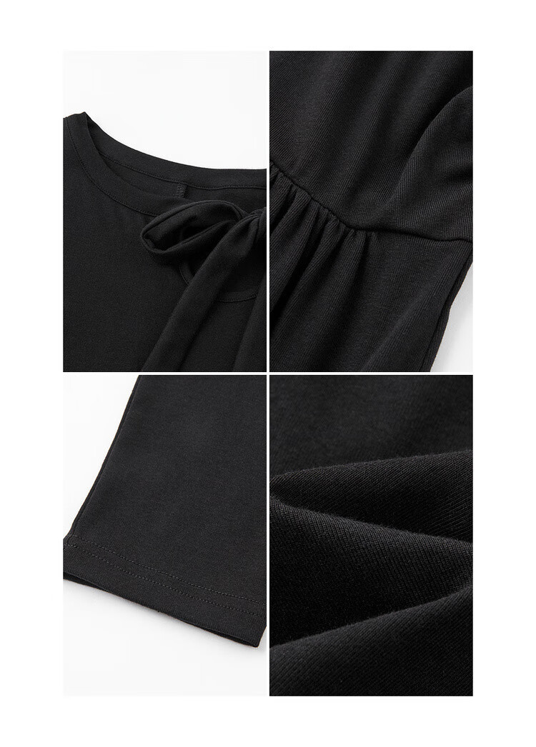 Mt [Xiguang Yingri] Spring And Autumn French Artistic Hollow-Out Strap Vintage A-Line Waist-Cinching Slimming Mid-Length Women's Dress 7