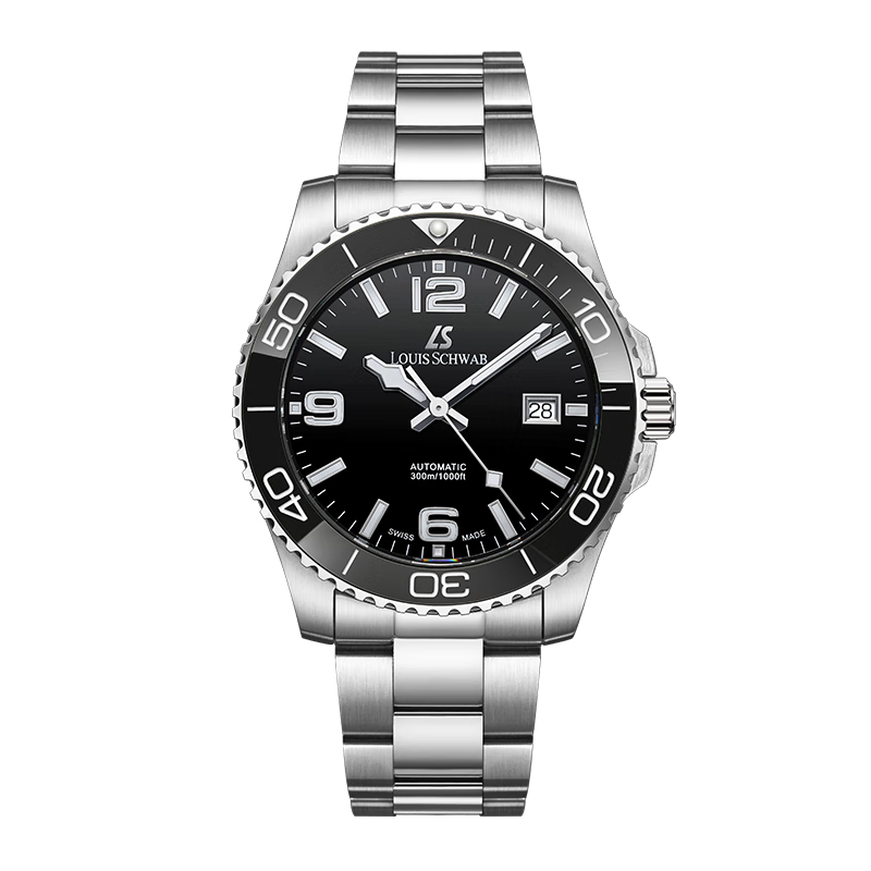 Louis Schwab Swiss Original Imported Fully Automatic Mechanical Men's Luxury Waterproof Luminous Watch Genuine High-End Brand