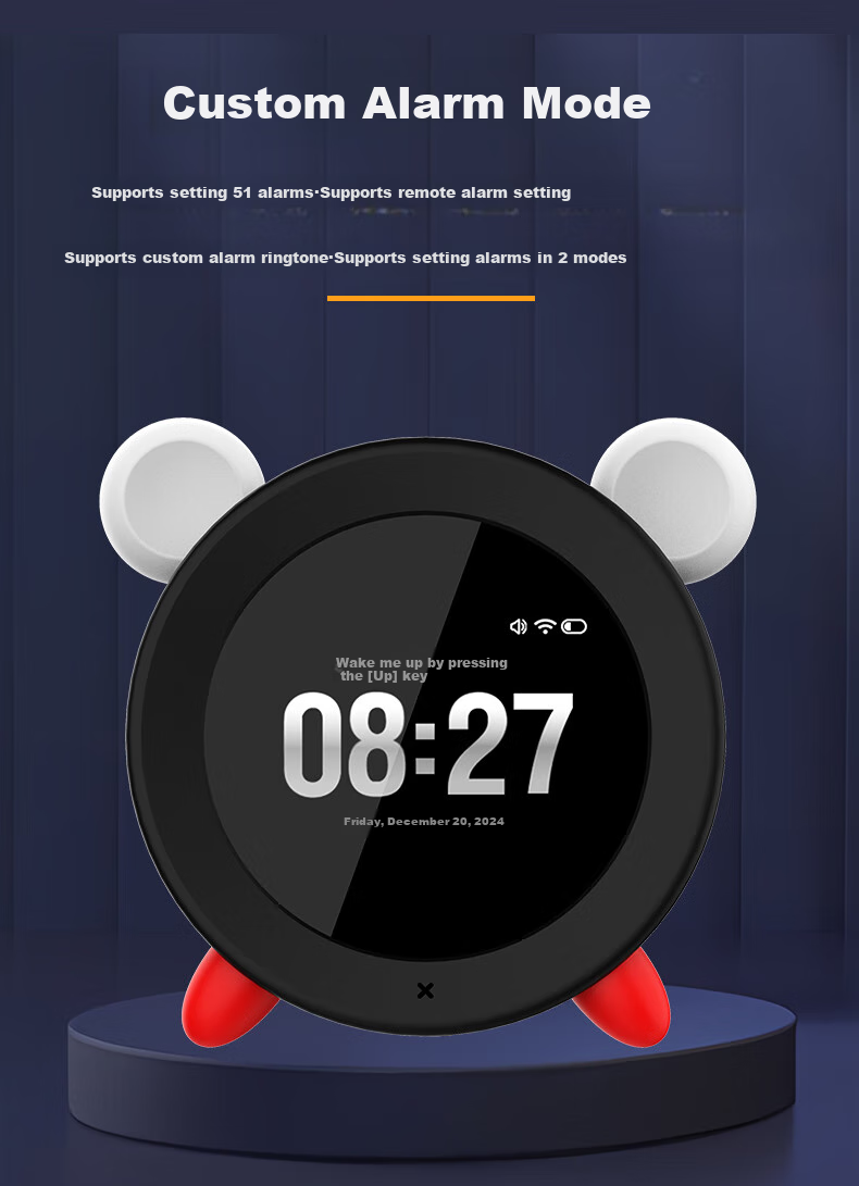Beianxing AI Smart Alarm Clock 2026 Model, Student-Specific Wake-Up Device, Intelligent Robot, Keda Xunfei Star Fire AI Large Model, Voice Interaction, Customizable Awakening 2