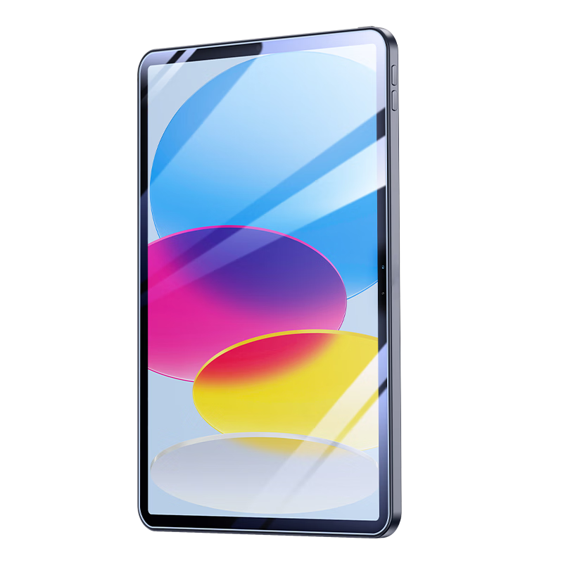 Shanmo Tempered Glass Screen Protector for IPad 11, Compatible with A16 Chip 2025 Model Apple Tablet, Full Coverage Anti-Fingerprint Shatterproof 10th Generation Screen Protectio