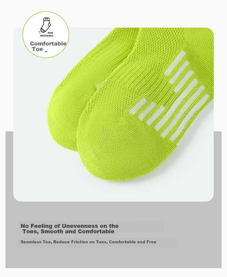MiiOW Boys' Socks, Summer Thin Style, Children's Cotton Mesh Socks, Youth Boys' Sports Breathable Mid to Big Kids Short Socks 10