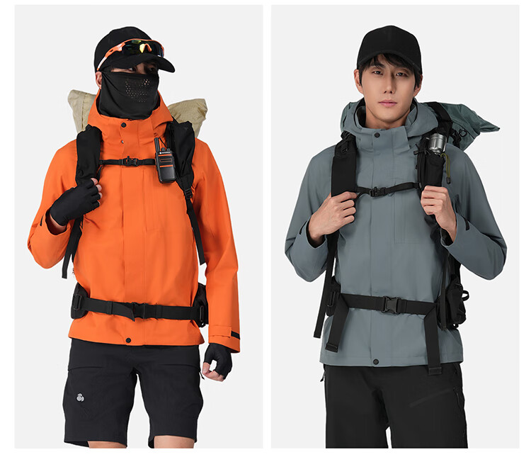 SCALER [Lingfeng] Men's Spring And Summer New Outdoor Breathable Wear-Resistant Mountaineering Hiking Jacket for Women S593 31