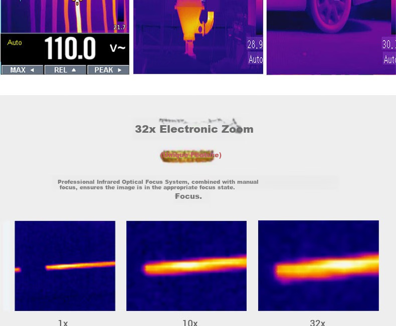 CEM DT-9897 Infrared Thermal Imager, High-Precision Infrared Imaging for Power Fault Detection And Underfloor Heating Leak Detection, Intelligent Thermal Camera 19