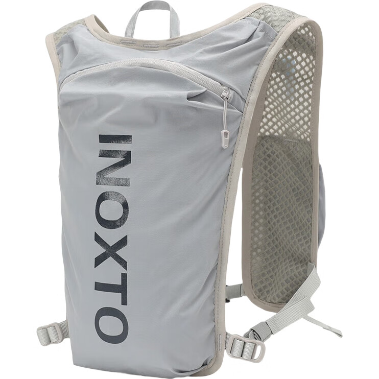 Рюкзак для бега INOXTO Lightweight Breathable Quick-Dry 5L, мужской, серый с темно-синим