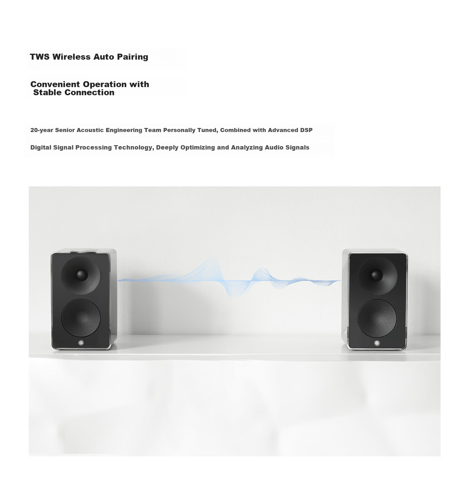 Lingke Shanming T5 Bluetooth Speaker, Desktop Computer Speaker, Home Subwoofer, Active High-Fidelity Wireless Hifi Subwoofer, Practical Birthday Gift [Golden Award], Red 9