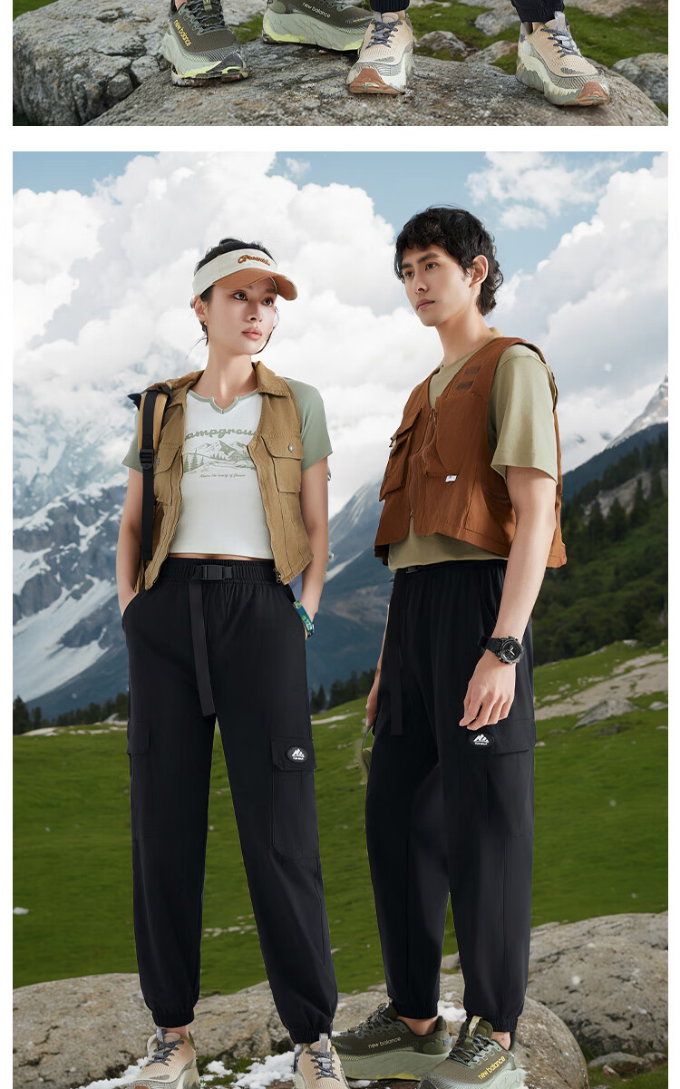 Langsha Summer New Unisex Outdoor Lightweight Quick-Dry Work Pants Casual High Elasticity Jogger Pants 15