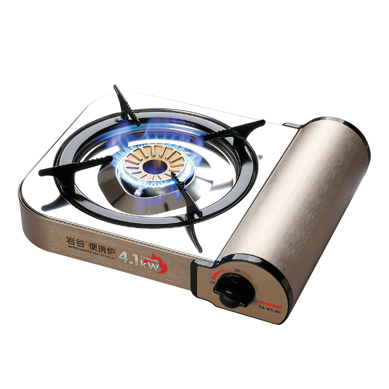 Iwatani Portable Cassette Stove 4.1kW High Power Outdoor Camping BBQ Gas Single Burner ZA-41(JD)