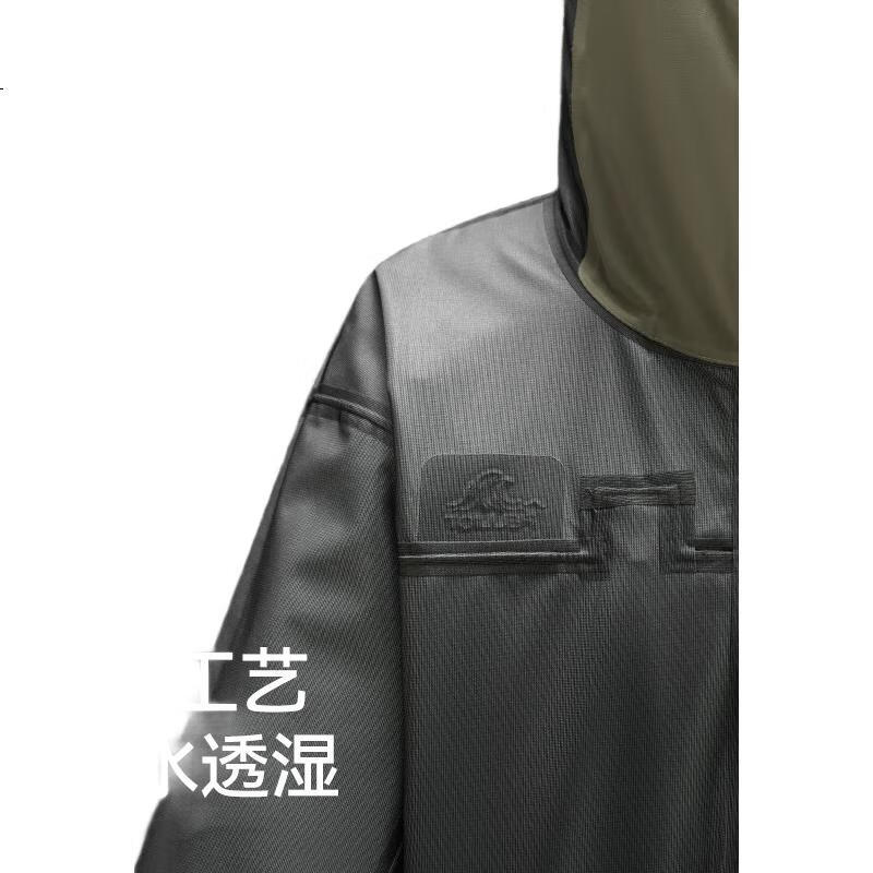 Куртка Pelliot Mountain Shell Pro мужская/женская, хардшелл, ветрозащитная, водонепроницаемая, осенне-зимняя, размер L, цвет фиолетовый + светло-бежевый