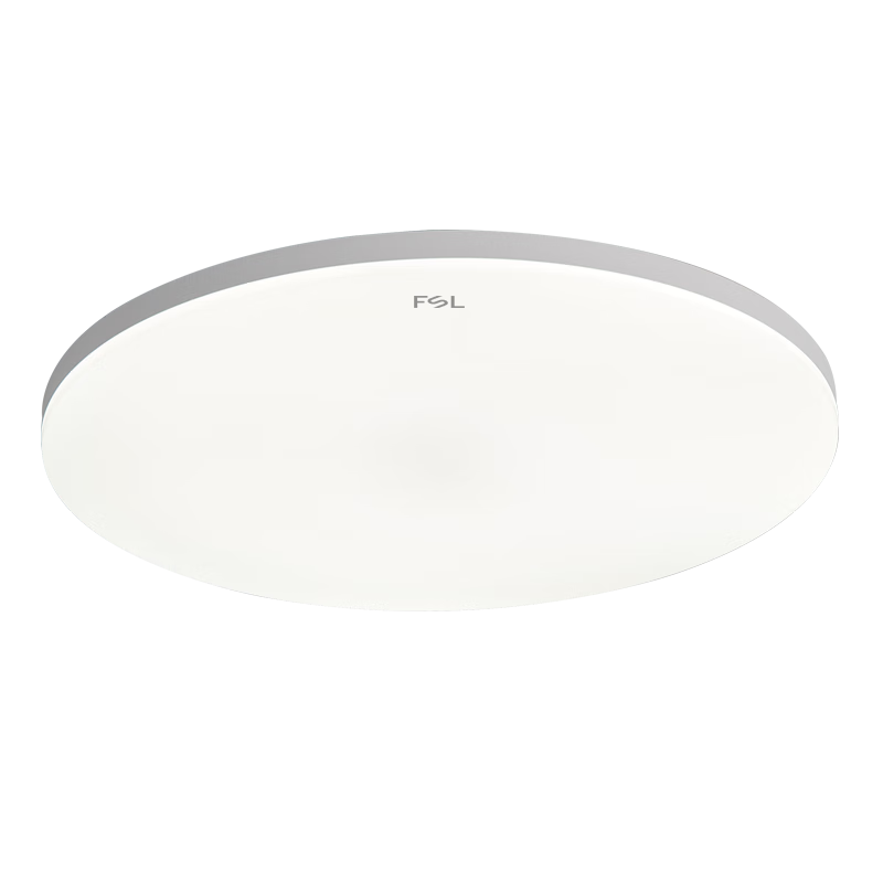 Foshan Lighting LED Tri-proof Ceiling Light Moisture-proof Dust-proof Insect-proof Stairway Corridor Ultra-thin High CRI Lamp 18W Φ300 Muguang White Light