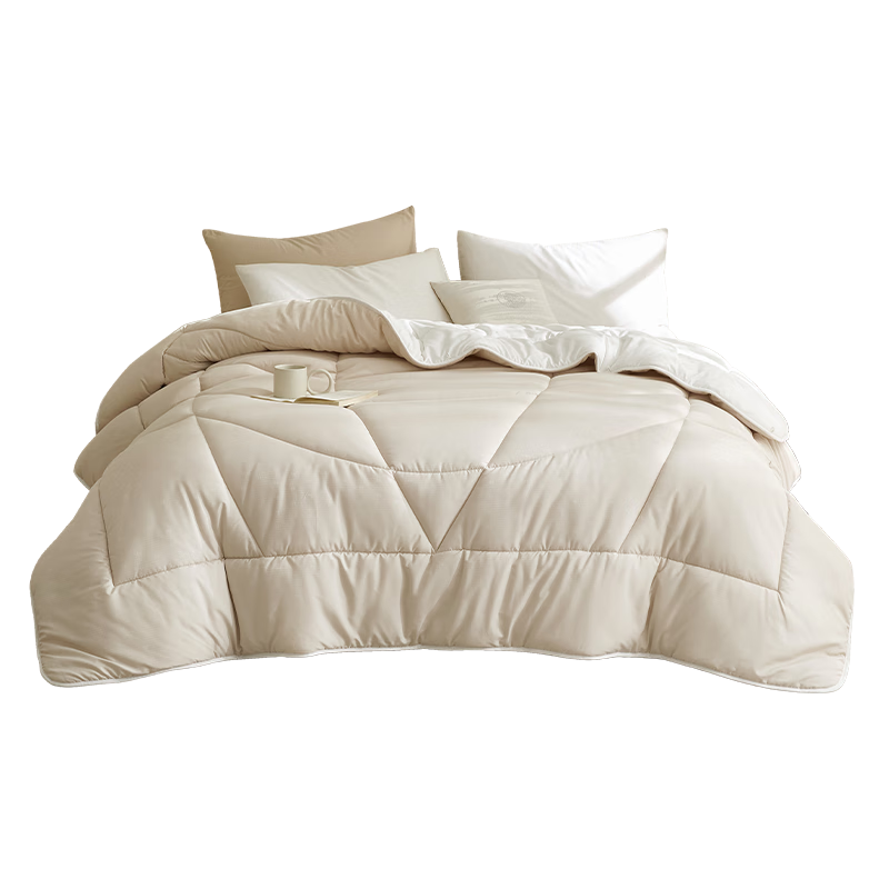 Luolai Home Textiles Quilt A-Class Washable Antibacterial Warm Winter Quilt 7.4 Jin Net Weight 1.8m Bed