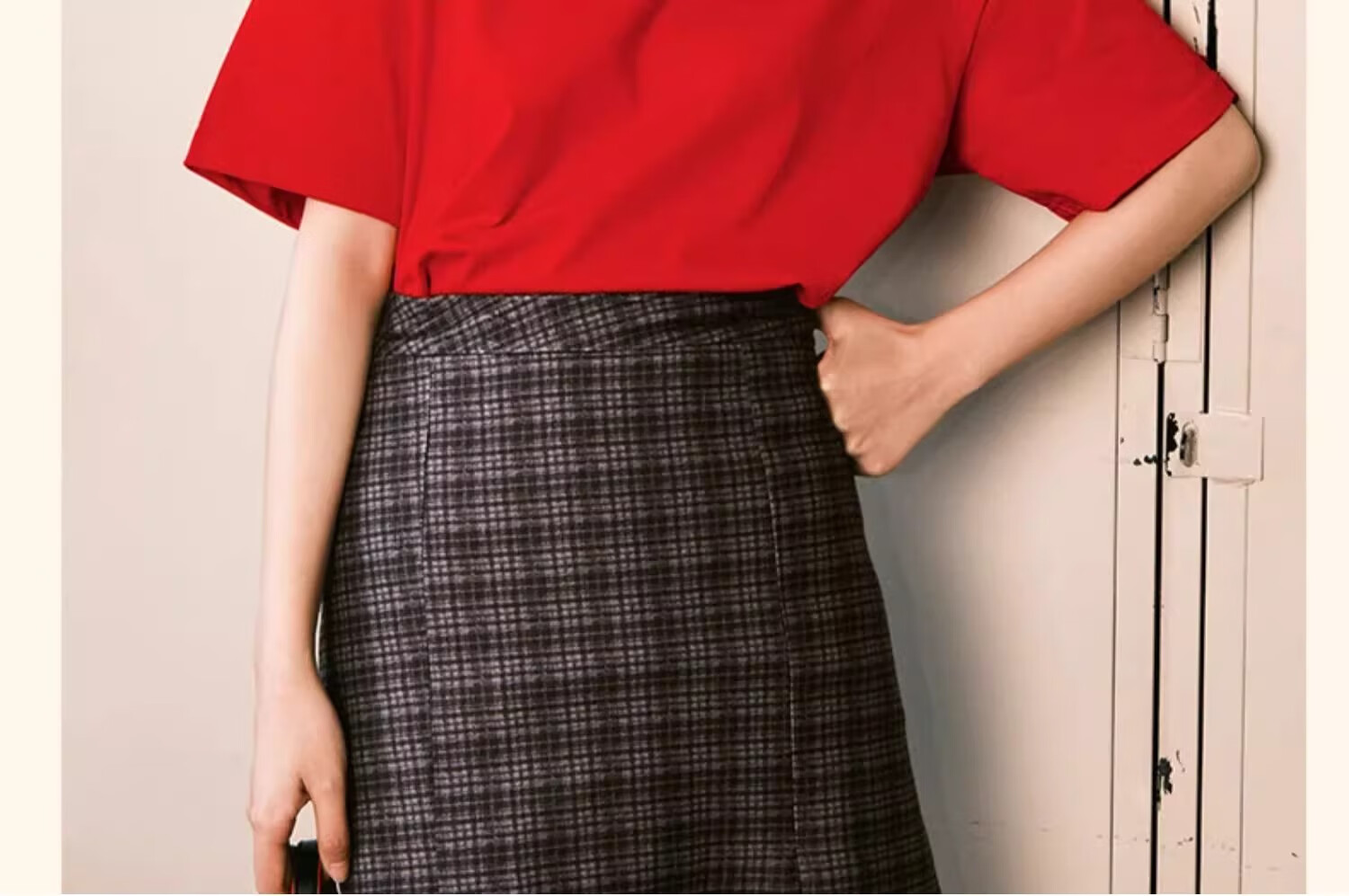 Huili Women's Short-Sleeve T-Shirt, Summer 2026, Ultra-Hot Wine Red, Flattering Pure Cotton Half-Sleeve, Loose-Fitting, High-End, Plus-Size Women's Clothing 15