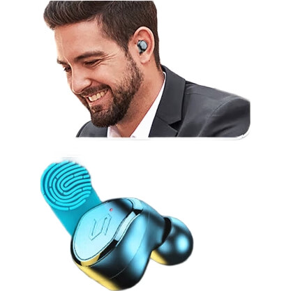 Беспроводные наушники Chuang S8 Bluetooth, спортивные, внутриканальные, с шумоподавлением, водонепроницаемые, с низкой задержкой, длительным временем автономной работы и высоким качеством звука, совместимы с Android