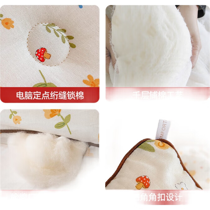 Одеяло "Yunjin" 100% хлопок, 2.5 кг, 150x200 см, "Солнечные цветы"