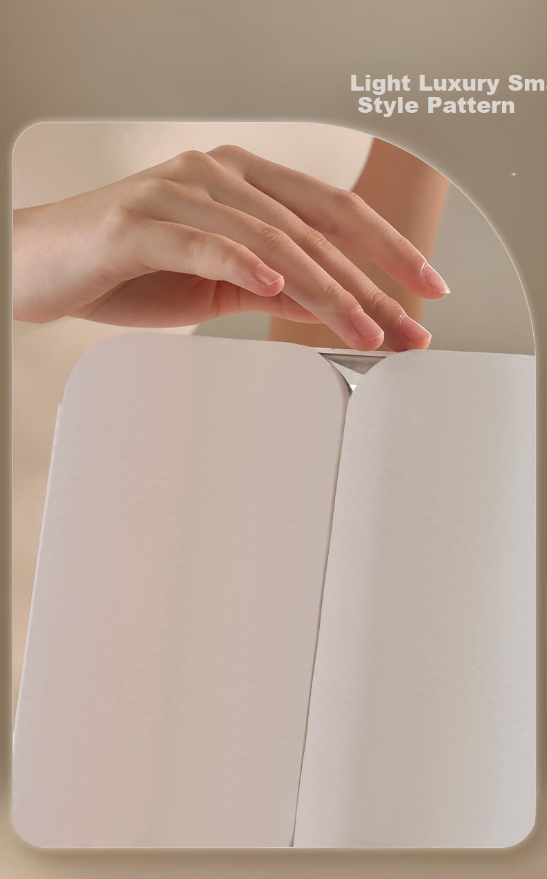 Meebordi Mirror Makeup Mirror with Light, LED High-Definition Multi-Zoom Shell-Shaped Mirror, Foldable Dressing Table Mirror for Students, Desktop Beauty Equipment, Birthday Gift, Graduation Gift for Teachers 7