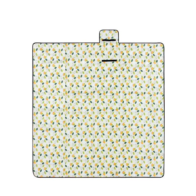 Deli Picnic Mat, Baby Spring Outing, Outdoor Cooking Camping Mat, Large Foldable Leaf Pattern, Thickened, Enlarged, Moisture-Proof Mat