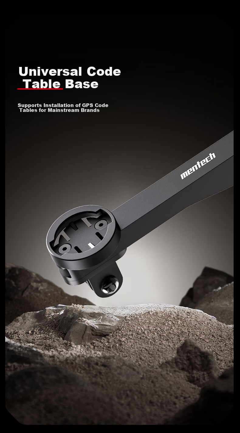 Mentech Meitan | Mount01 Bicycle Computer Bracket, Sports Camera And Bike Light Accessory Extension Bracket 6
