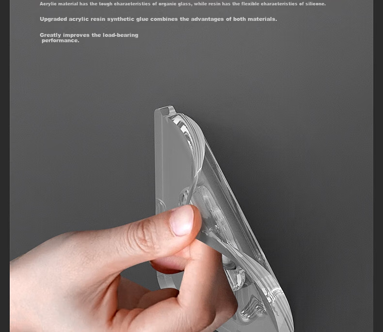 Bingyou Large Hooks, Adhesive Hooks, Pack of 10, Strong And Traceless, Extra Large, for Kitchen And Bathroom, No Drilling Or Nailing Required, Door-Back Coat Hangers 3