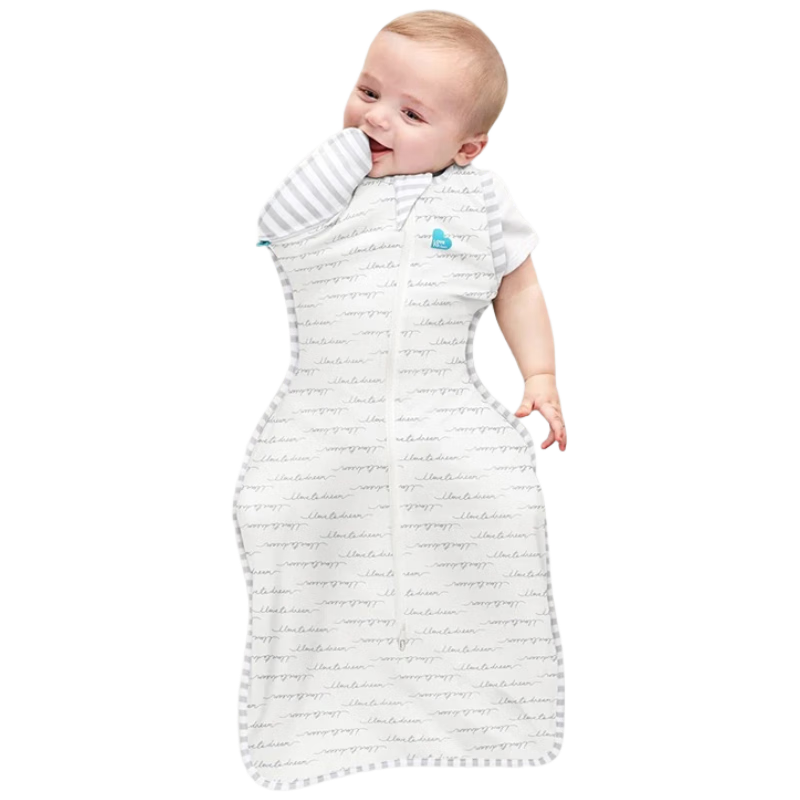 LOVE TO Dream Baby Sleep Sack Anti-Startle Swaddle Newborn Detachable Sleeve Kick-Proof Blanket Four-Season Baby Sleeping Bag