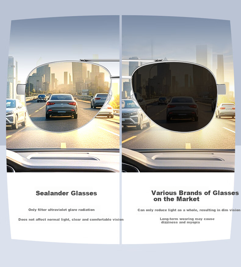 HLA Polarized Sunglasses, High-Quality Sunglasses for Men, Outdoor Driving UV Protection Glasses, Gift, 242 5