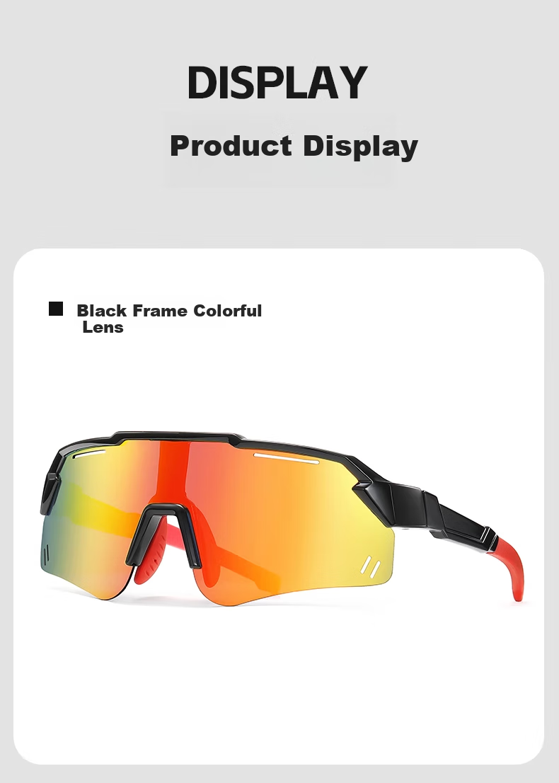 Kaponi Children's Outdoor Cycling Glasses for Boys And Girls, Ultra-Light Sports Sunglasses, UV Protection Polarized Sunglasses for Back-To 23