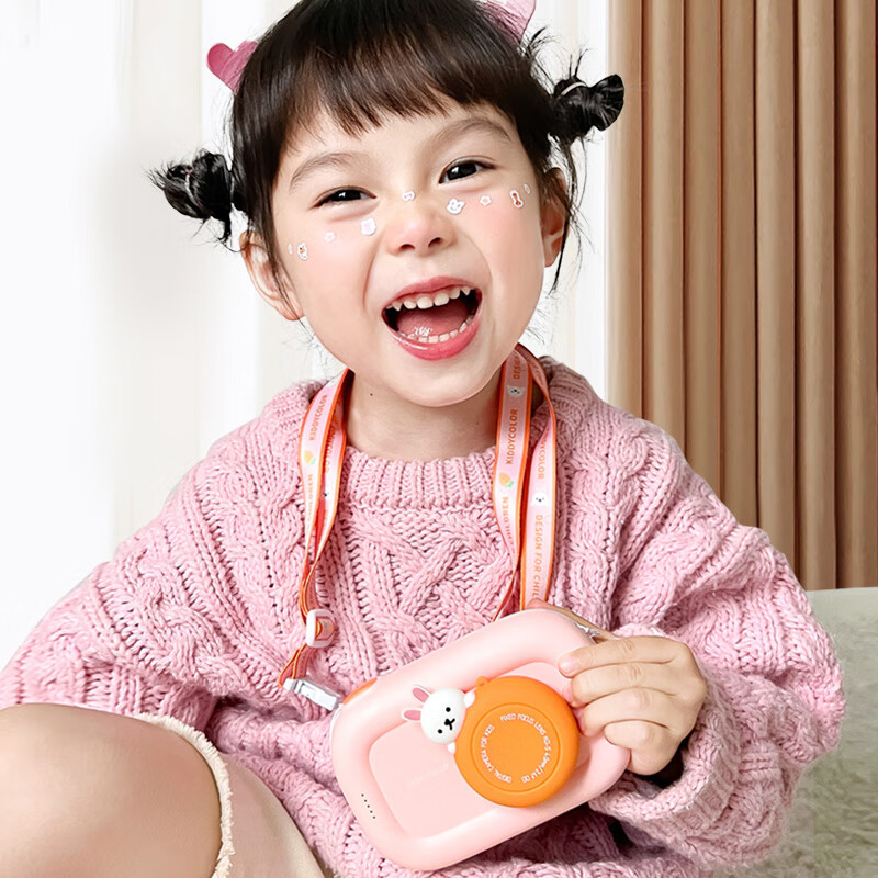 KIDDYCOLOR Children's Cartoon Camera Digital CCD Student Toy Dual Camera Touchscreen WIFI Transfer Girls' Birthday Gift