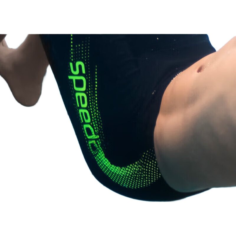 Шорты для плавания Speedo мужские, спортивные, для тренировок, хлор-устойчивые, быстросохнущие, с большим логотипом, желтые, размер 34
