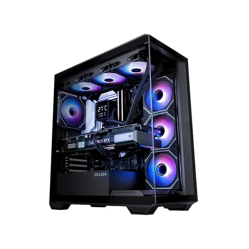 Yinengzhe Lenovo Ecosystem Gaming Desktop Seaview Room Host (R9-9950X D5 32G 1T RTX5080) Delta National Subsidy Boundless Series