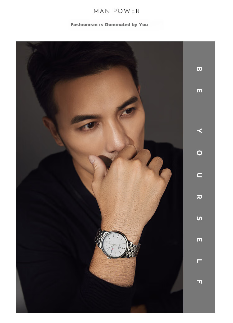 EBOHR Men's Watch, Master Series Waterproof Business Mechanical Wristwatch for Men, Birthday And Holiday Gift, 36501418 4