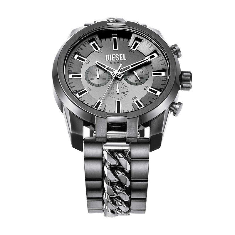 DIESEL Men's Quartz Steel Strap Watch, Birthday Gift for Boyfriend DZ4630, Mid-Autumn Festival Gift 3