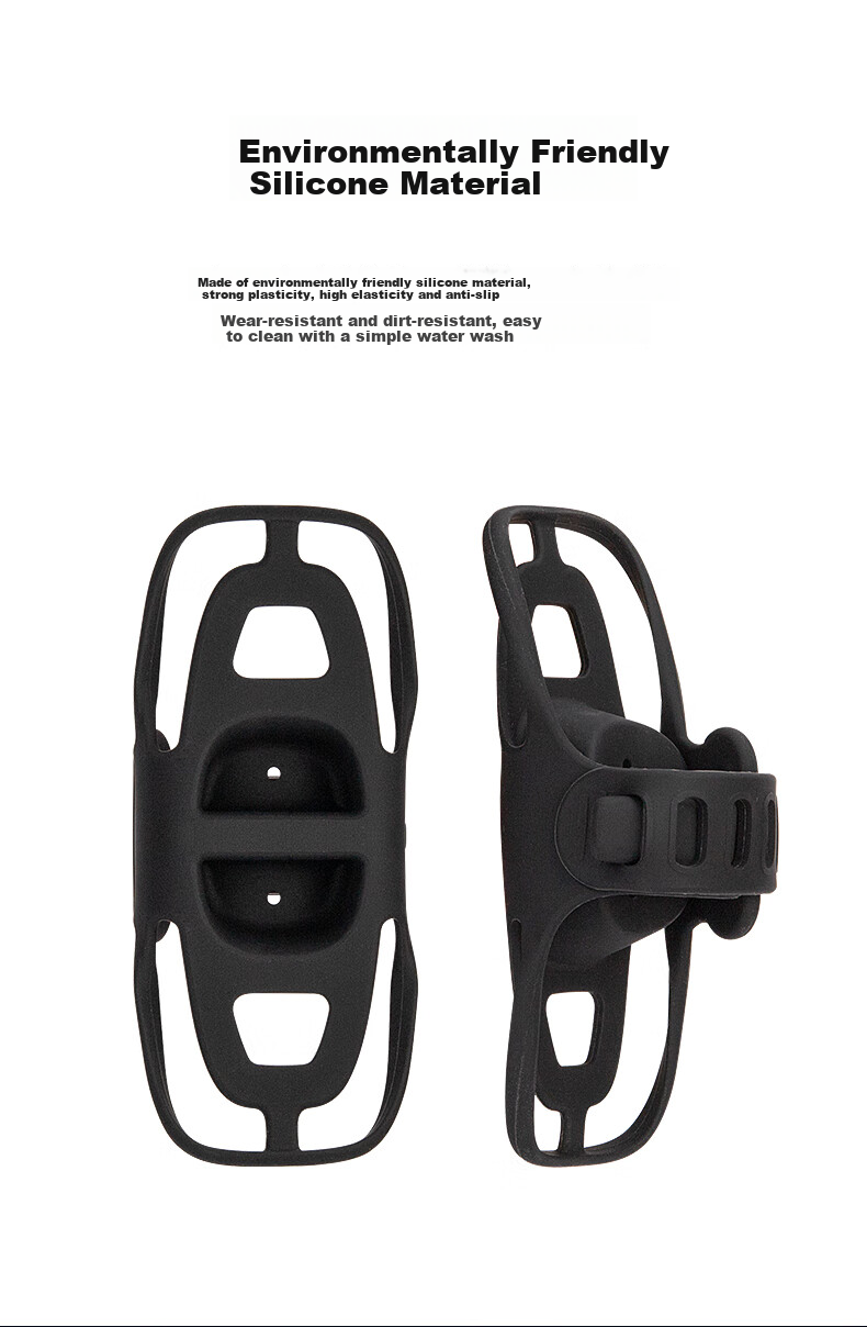 GUB Bicycle Riding Silicone Phone Mount, Road Bike Mountain Bike Electric Bike Stable Anti-Shock Anti-Drop Strap Bracket 2