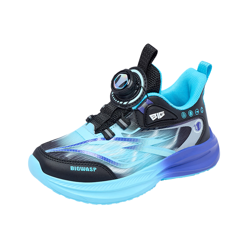 BIG WASP Kids Running Shoes Children's Spring and Autumn Sports Shoes Boys Mesh Non-Slip Primary School Shoes D112531999
