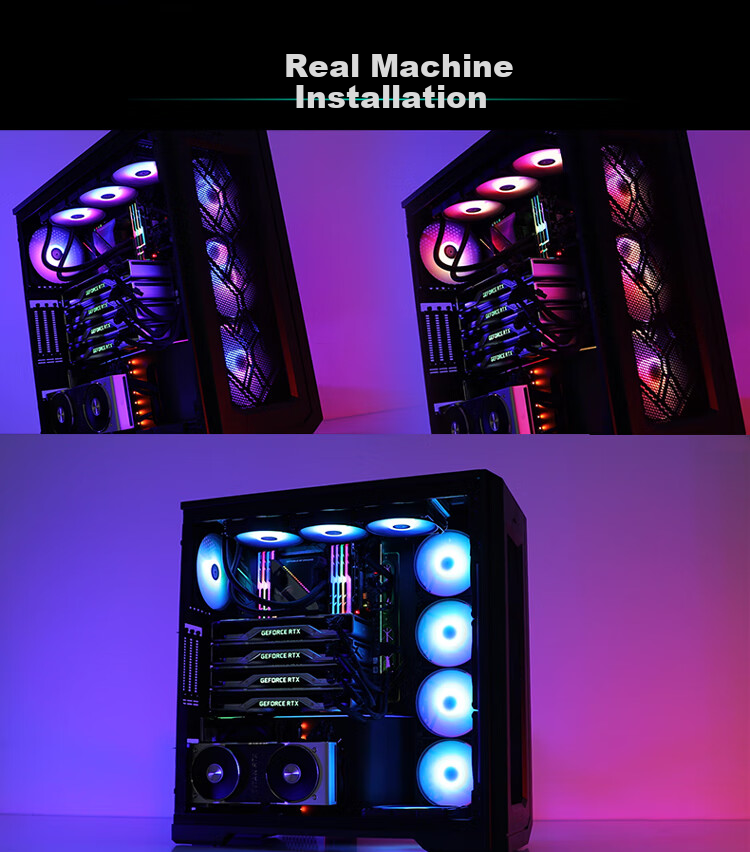 PHANTEKS PK620 Side-Transparent Server NAS Multi-Hard Drive AI Workstation Computer Case (Supports EATX/EEB Dual Motherboard/Dual Power Supply/5090/DL) 15