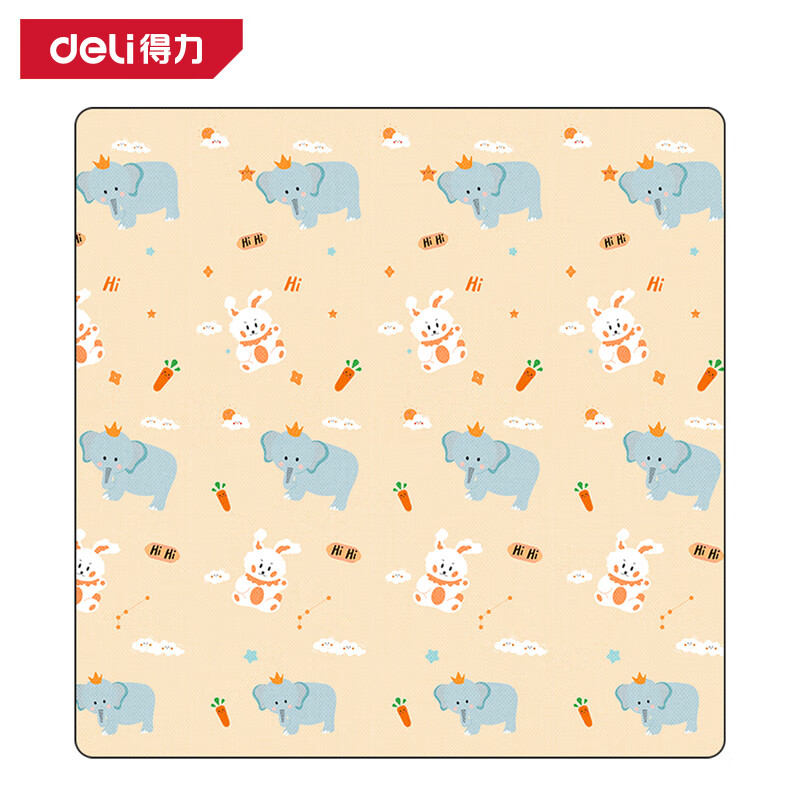 Коврик для пикника Deli, влагостойкий, для кемпинга, 200x200 см, с рисунком слона