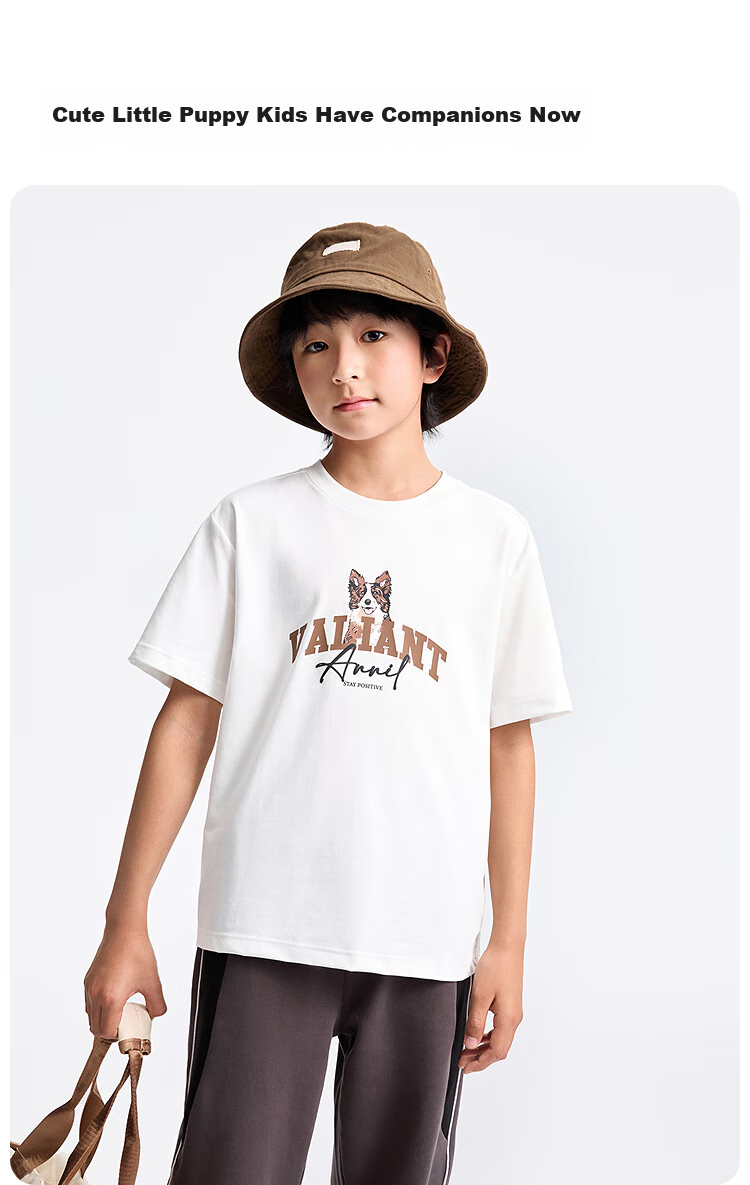 Annil Children's Clothing, Boys And Girls Round Neck Short-Sleeve T-Shirt, 2025 Summer New Style, Casual Printed Breathable Cool Elastic 2