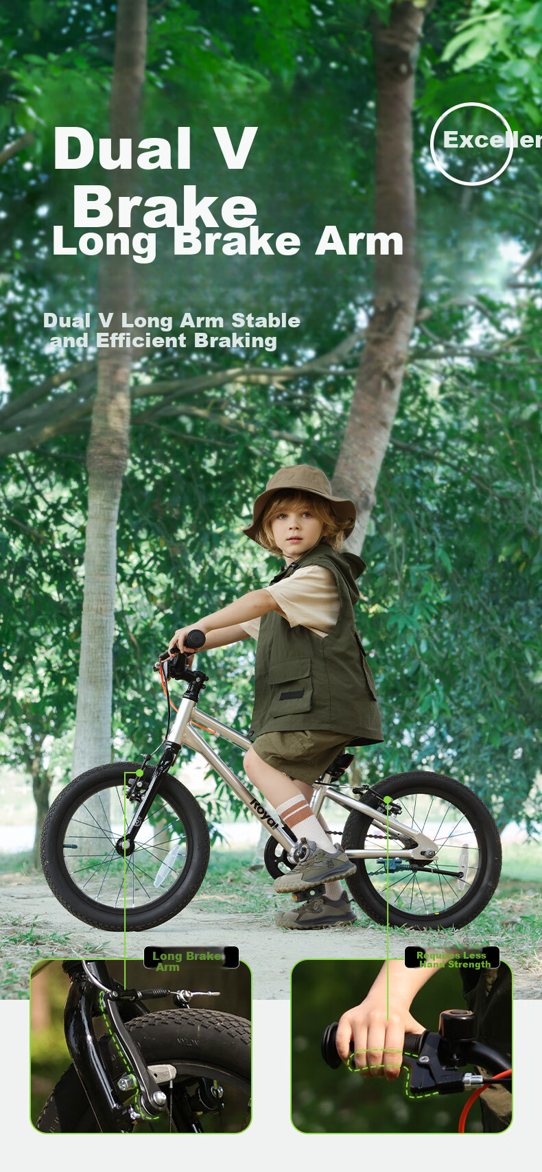 RoyalBaby Kids Bicycle 7-12 Years Aluminum Alloy Ultra-Light Youth Student Bike Y Alien 20-inch Starlight Pink 8