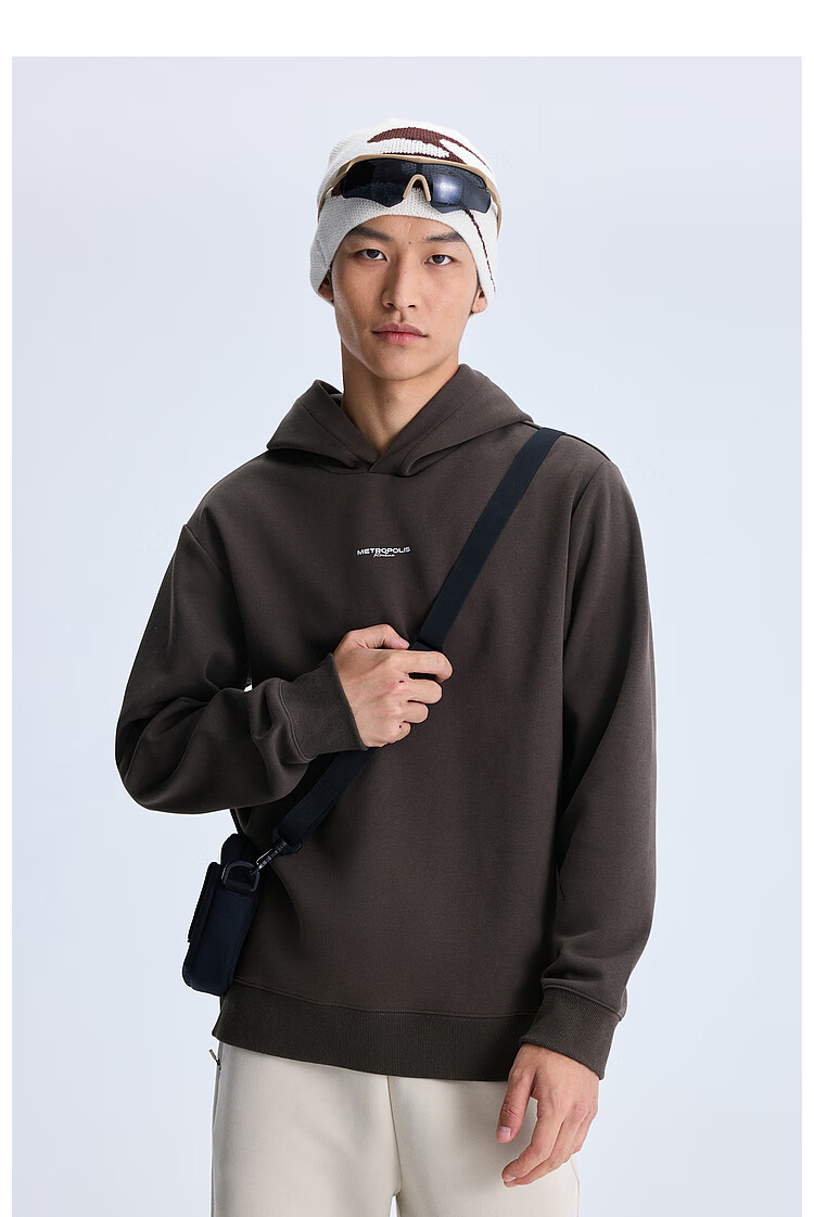 Meters Bonwe Hooded Sweatshirt, Unisex Style for Spring, New Trendy Cool Versatile Casual Couple Outfit Top 7