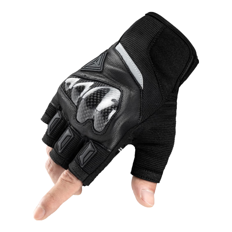 MOTOWOLF Motorcycle Riding Gloves Summer Breathable Carbon Fiber Protective Shell Unisex Anti-Fall Four Seasons Biker Gear