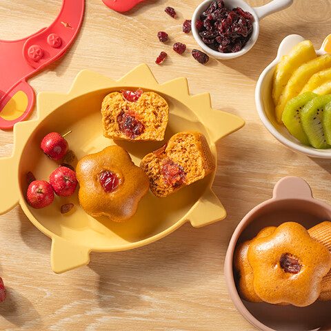 西贝莜面村朵朵软心红糖小发糕240g 6个 儿童早餐面点红糖发糕开学早餐