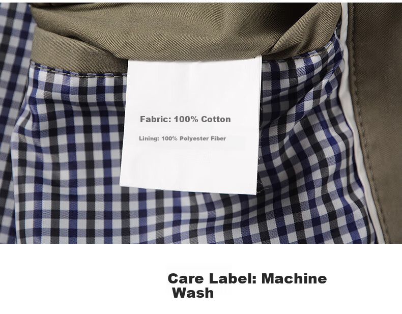 Pierre Cardin [100% Cotton] Skin-Friendly Pure Cotton Jacket for Young And Middle-Aged Men, Spring And Autumn Casual Lapel Workwear for Dads 17
