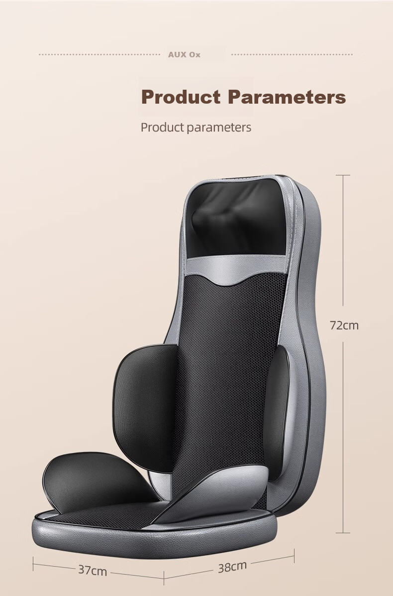 AUX Massage Cushion Pillow K48-1 Gift Box Edition, Cervical Spine Massager, Shoulder And Waist Back Massager, Kneading And Squeezing Massage Device, Mid-Autumn Festival Gift 16