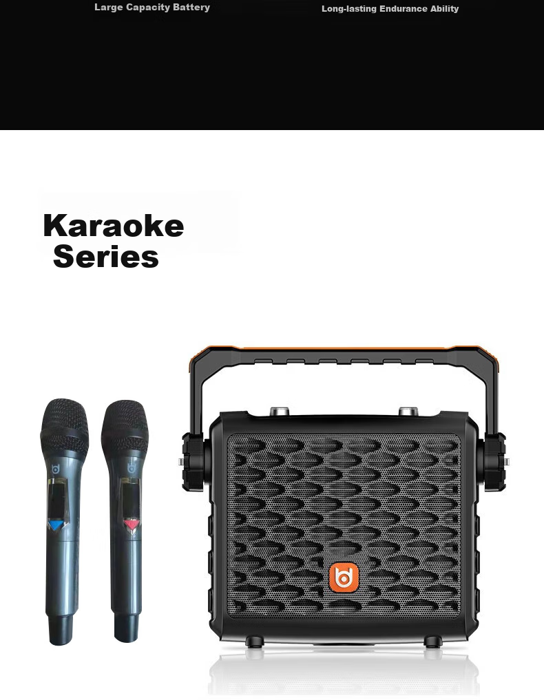 Beide Outdoor Square Dance Live Streaming Speaker Sound Card All-In Portable Handheld Wireless Bluetooth Mobile Outdoor Mini Internet Celebrity Home Karaoke Speaker BD-H0887S 14