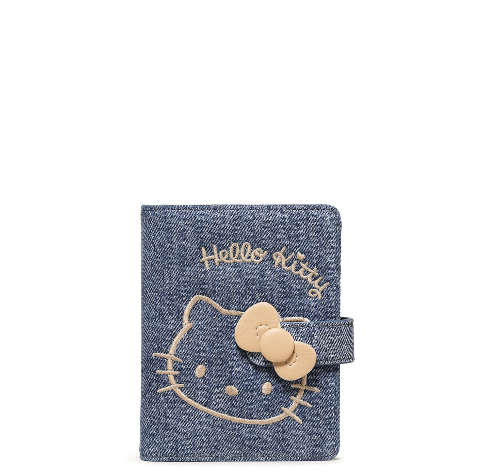 Toutou Birthday Gift, Hello Kitty Wallet, Cute Denim ID Holder, Bank Card Case, Sanrio, for Girlfriend 7