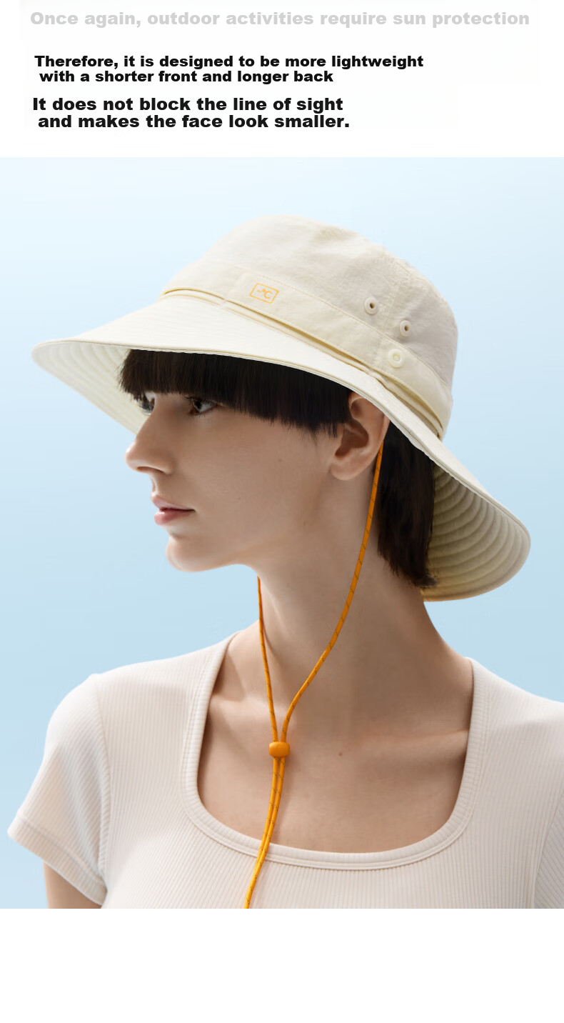 Bananain [Wang Yibo's Choice] Liangpi 502 UV Protection Hat for Men And Women, Sun Protection Fishing Hat with UV Protectio 10