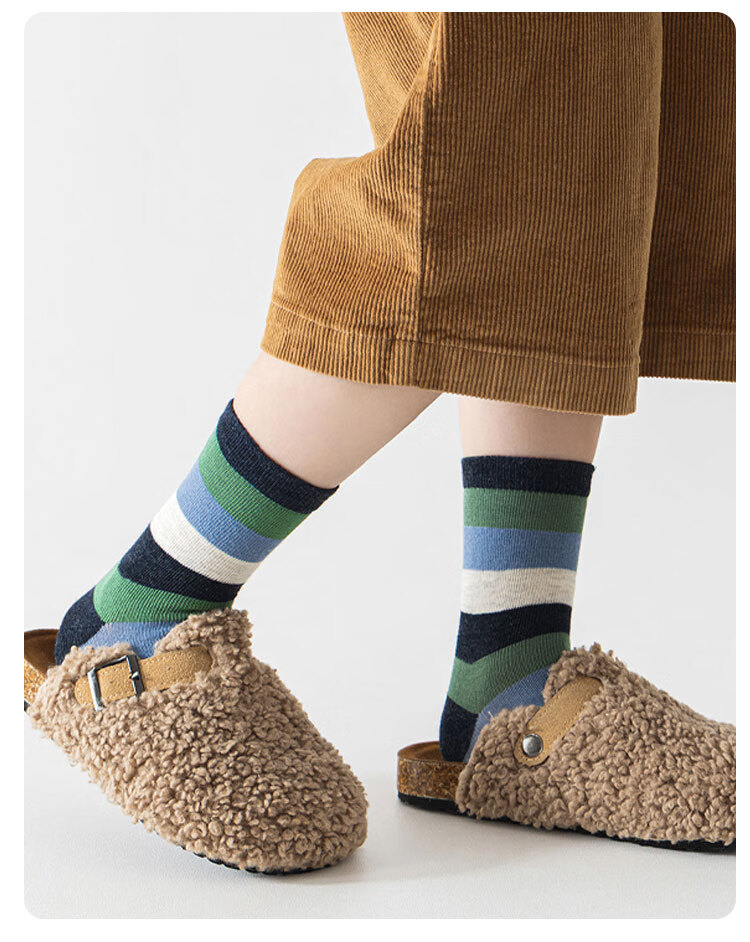 Yuzhaolin 5 Pairs Kids Socks Spring Summer Cotton Mid-Calf Youth Boys Odor-Resistant Elementary School Boys Girls Sports Cotton Socks 11