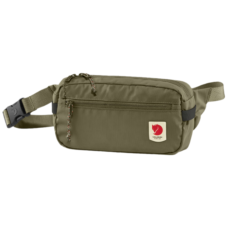 Fjällräven Classic Single Shoulder Lightweight Sports High Coast Hip Pack 23223-620 Green 1.5L