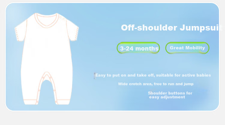 YUZHAOLIN Baby Romper, Newborn Pure Cotton Pajamas, Spring Season for Young Children, Infant Onesie, Children's Clothing, Forest Bear Desig 6