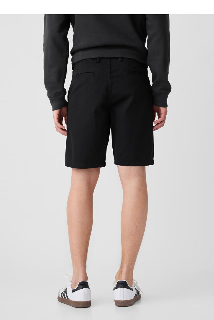 Gap Men's Classic Basic Twill Cotton Mid-Rise Straight Shorts Casual Pants US Version 866125 14